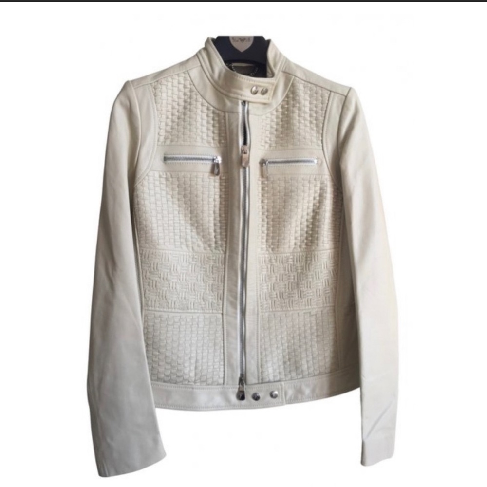 VERSACE LEATHER JACKET